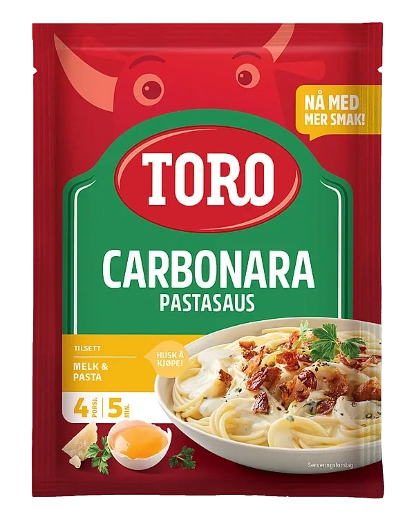 Carbonara Pastasaus 29g Toro