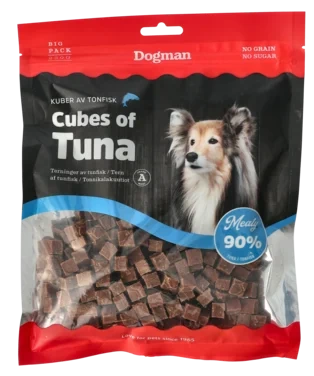 Cubes Of Tuna 250g Dogman