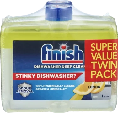 Finish Maskinrens Lemon Duo Pack 250ml