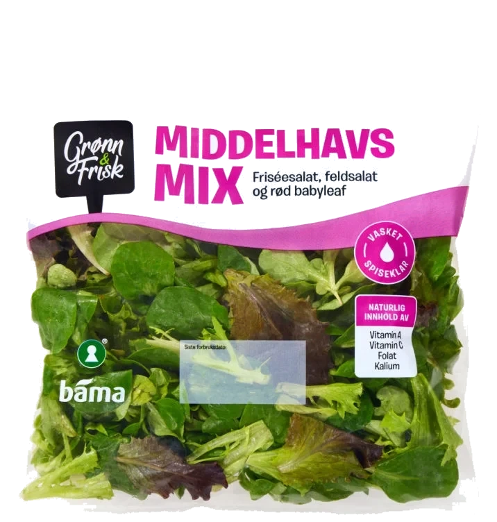 Middelhavs Mix 100g Grønn&Frisk