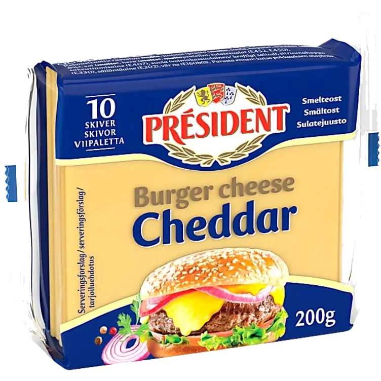 Hamburgerost Cheddar