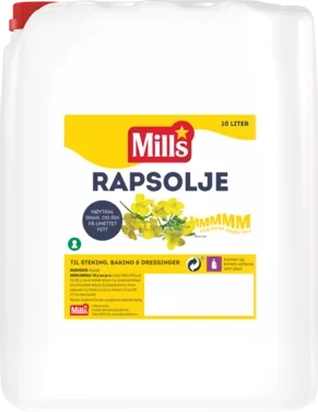 Mills Rapsolje 10l