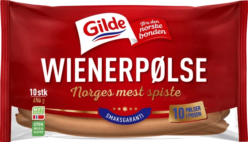Gilde Wienerpølse 650g