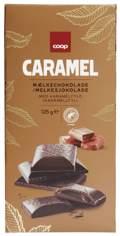 Coop Sjokolade med Karamellfyll 125g