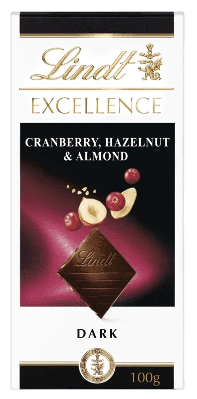 Lindt Excellence Cranberry 100g