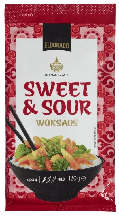 Woksaus Sweet&Sour 120g Eldorado