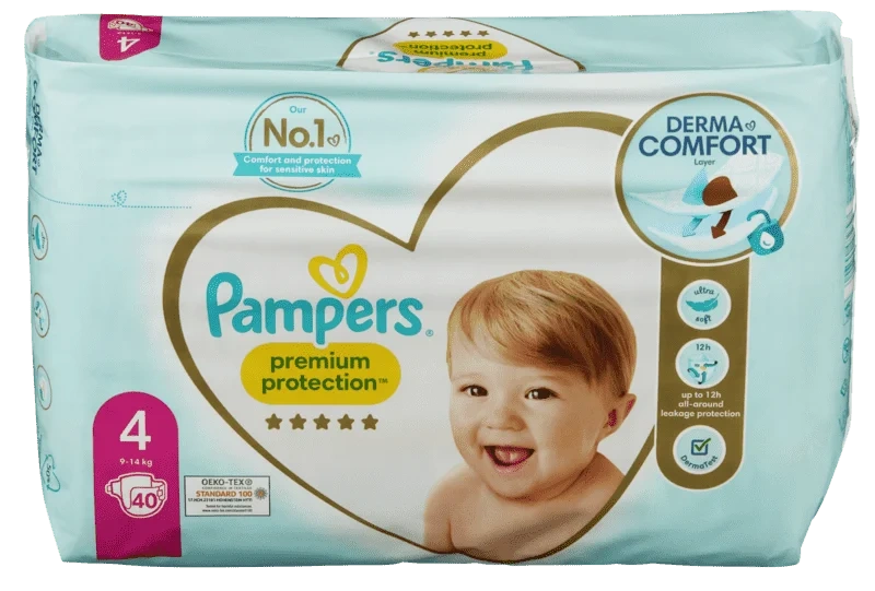 Pampers Premium Protection S4 9-14kg 37stk