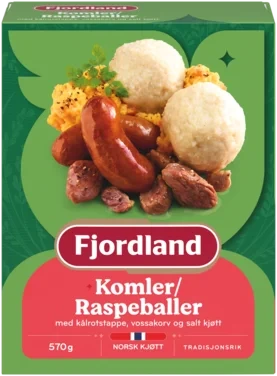 Komler/Raspeballer 570g Fjordland