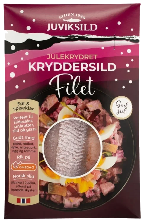 Kryddersildfilet Julekrydret 250g Juviksild