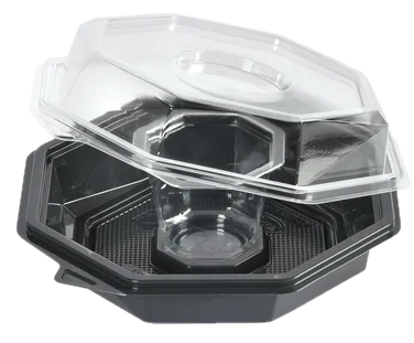 Octaview Boks Apet 410ml Grå m Dressingkopp