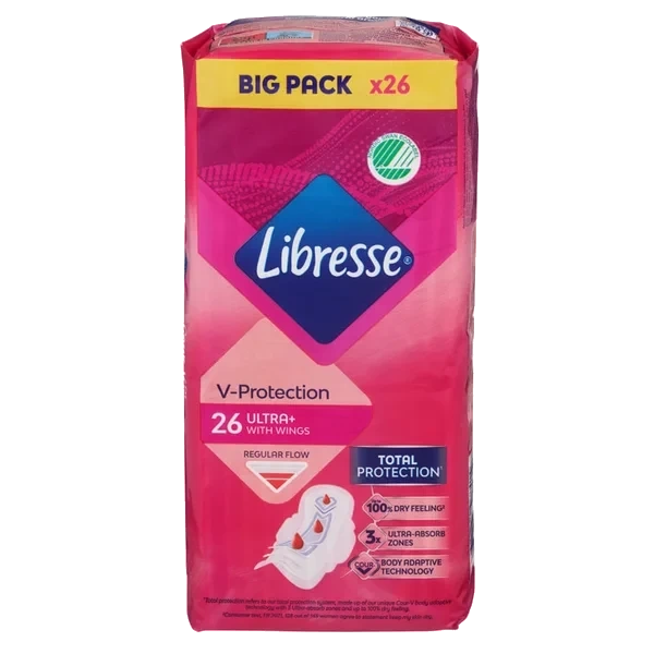 Libresse Normal Wing Bind 6x26stk Eske