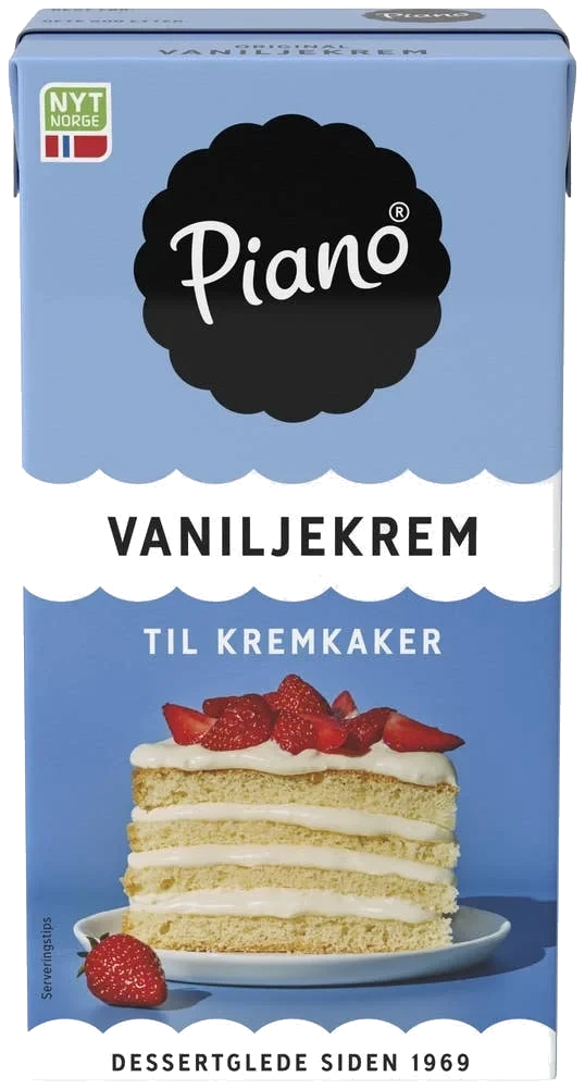 Piano vaniljekrem