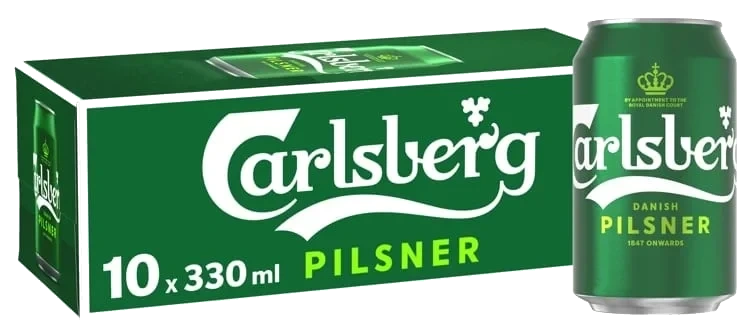 Carlsberg Pilsner 0,33lx10 boks