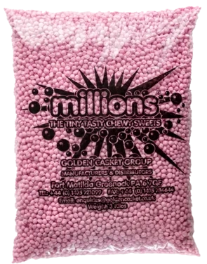 Millions Candy Raspberry 3000g Golden Casket