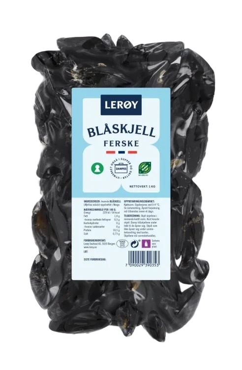 Blåskjell Ferske