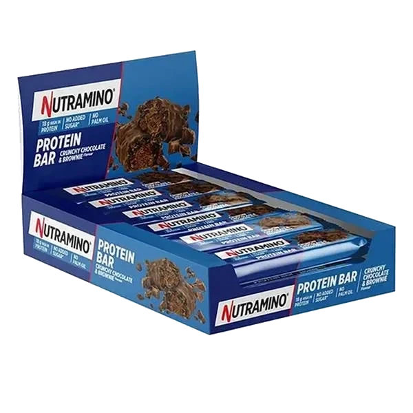Protein Bar Crunchy Chocolate & Brownie (Kartong 12 x 55g)