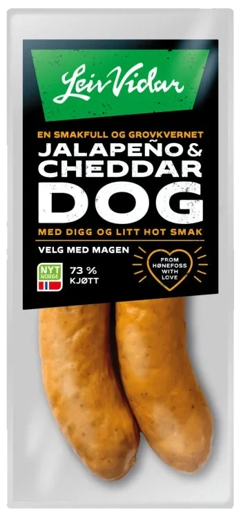 Leiv Vidar Jalapeno&Cheddar 220g