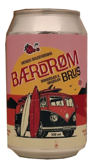 Bærdrøm Bringebær 330ml