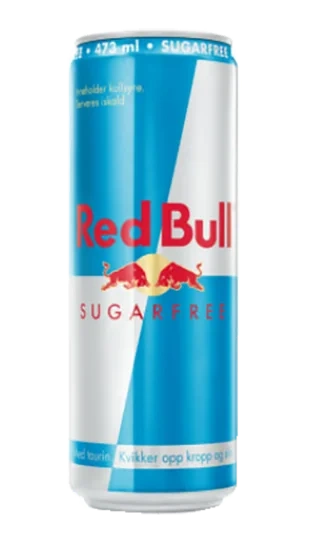 Red Bull Regular Sukkerfri 473ml