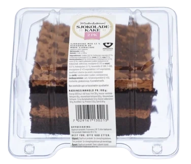 Sjokoladekake 2pk 240g Mesterbakeren
