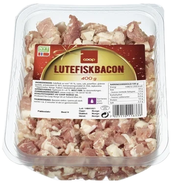 Coop Lutefiskbacon 400g