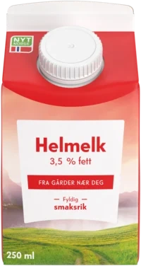 Tinemelk Hel 3,5% 1/4l Tine