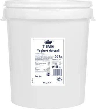 Yoghurt Naturell 20kg Tine
