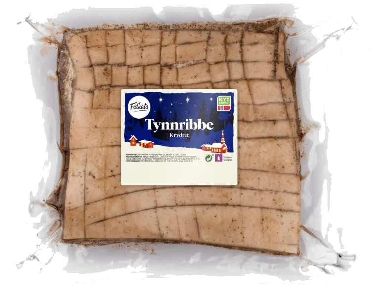 Svin Tynnribbe Krydret Ca3kg Folkets