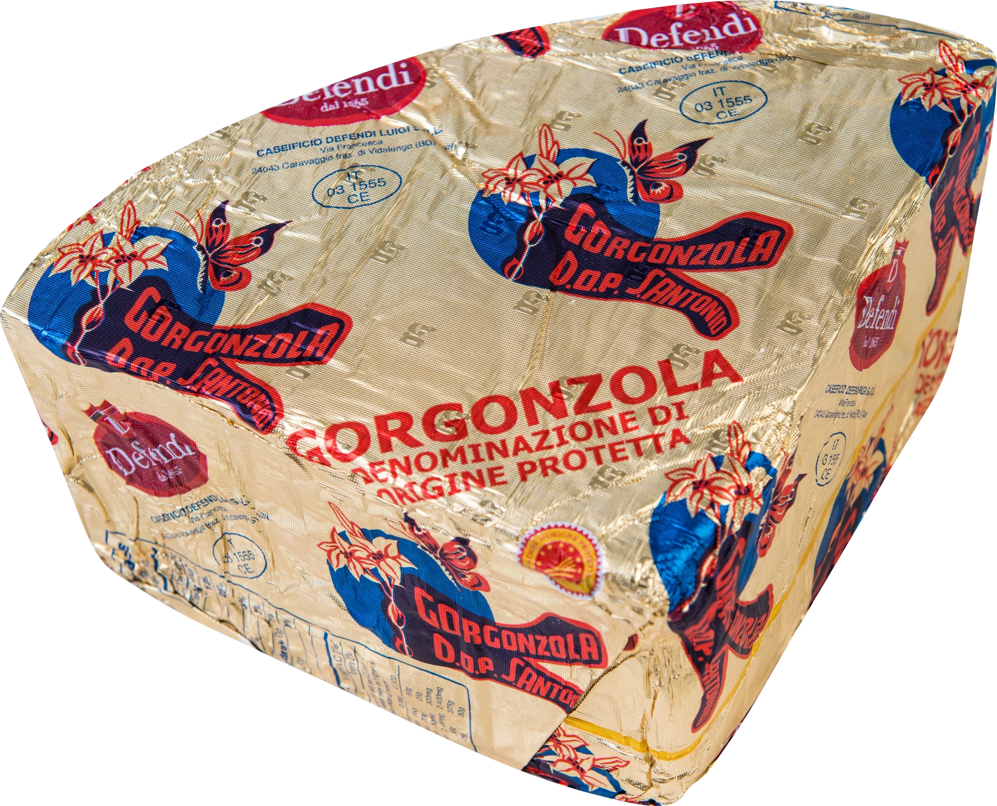 Gorgonzola DOP 27% blåmögelost ca 1500g