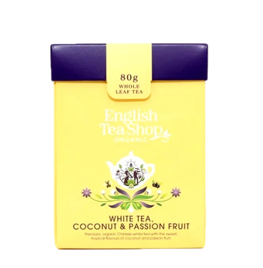 Engelsk tea kokos og pasjon 80g