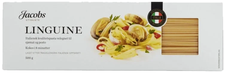 Pasta Linguine 500g Jacobs Utvalgte