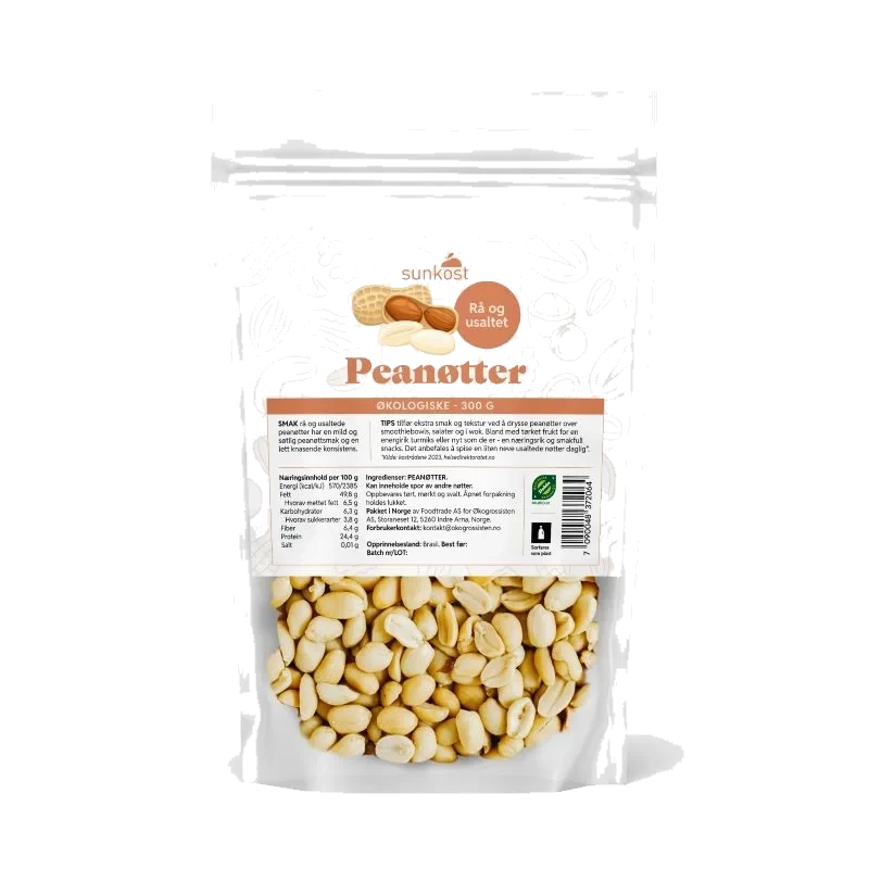 Peanøtter 300 g