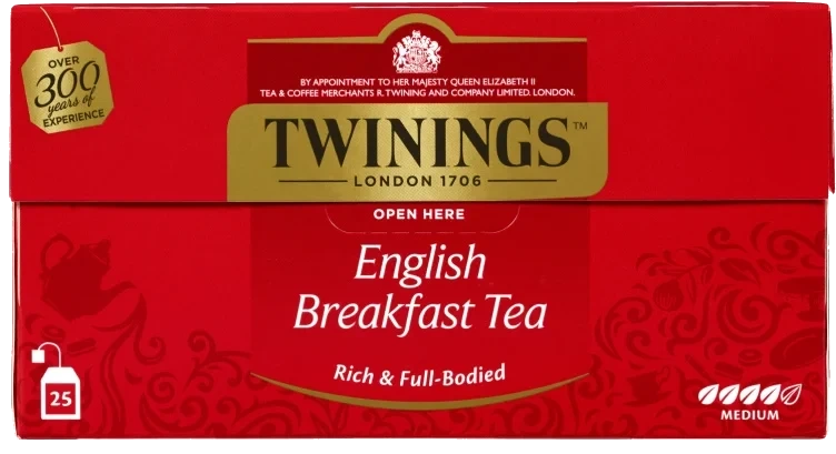 English Breakfast Tea 25pos Twinings