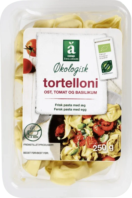 Änglamark Tortellini med Ost 250g