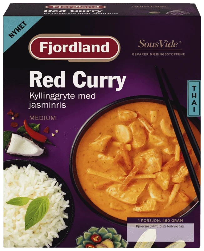 Fjordland Red Curry 460g