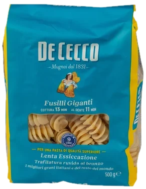 Fusilli Giganti 500g de Cecco