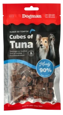 Hundesnacks Cubes Of Tuna 80g Dogman