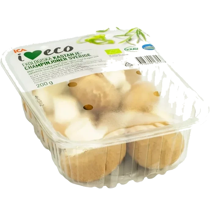 Kastanjechampinjon Ekologisk 200g ICA I love eco Klass 1