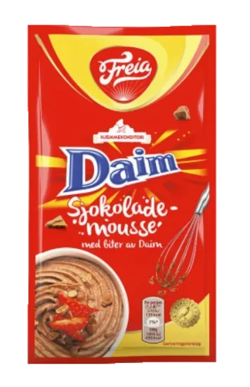Daim Sjokolademousse 100g