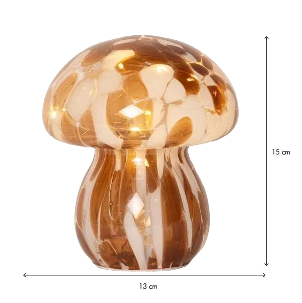 Glasdekoration Funghi 13x15cm