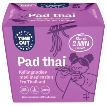 Time Out Pad Thai Kylling med Nudler 280g