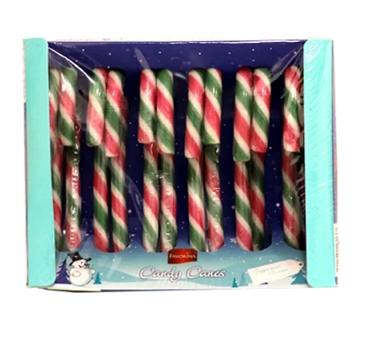 Candy Canes Peppermint 144g