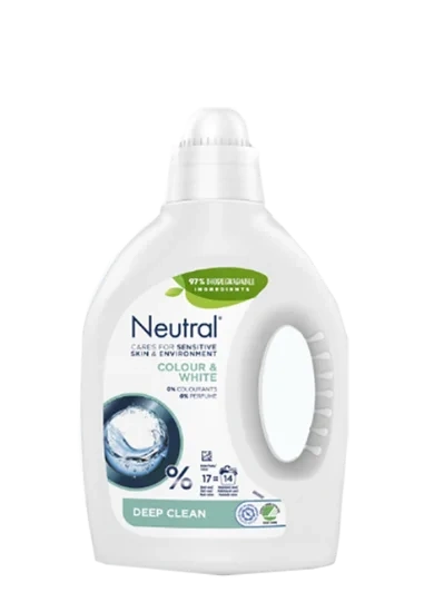 Neutral Tøyvaskemiddel Farget & Hvitt 760ml