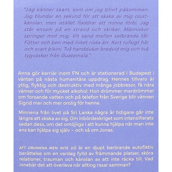 Bok: Att Drunkna Men Inte Dö
