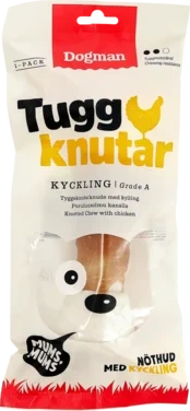 Tyggeknute Kylling 23cm Dogman