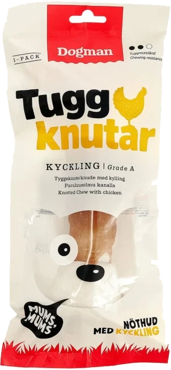 Tyggeknute Kylling 23cm Dogman