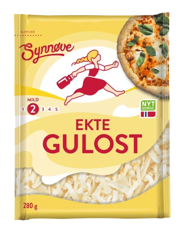 Gulost Grovrevet 280g Synnøve