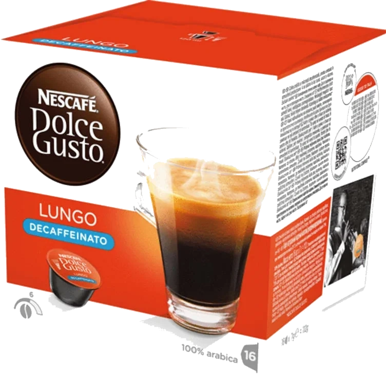 Lungo Koffeinfri 16kapsler Dolce Gusto