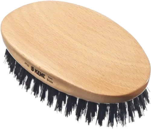 Kent Brushes Mens Mily Oval Beech Nature Brush