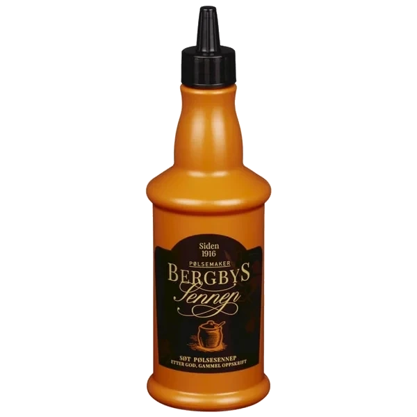 Bergbys Sennep 510g